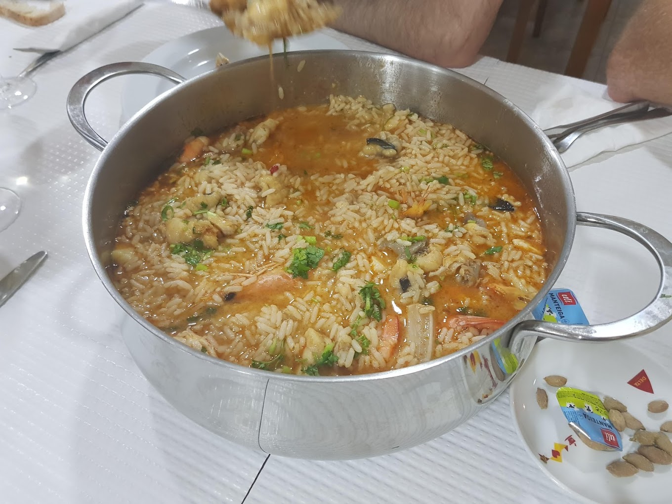 Traditional Portuguese bacalhau at Tasquinha da Horta